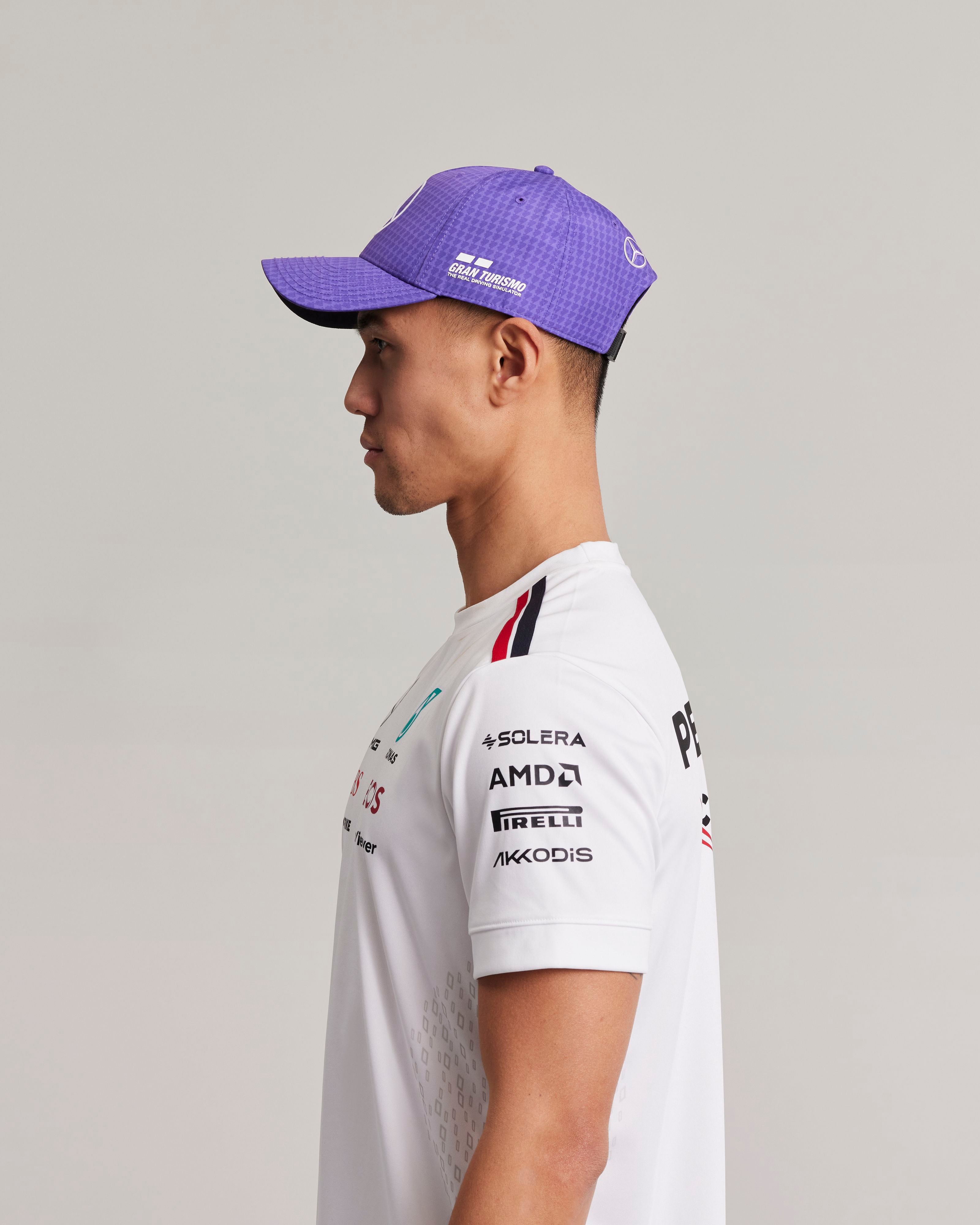 Lewis Hamilton 2023 Team Driver Cap Purple