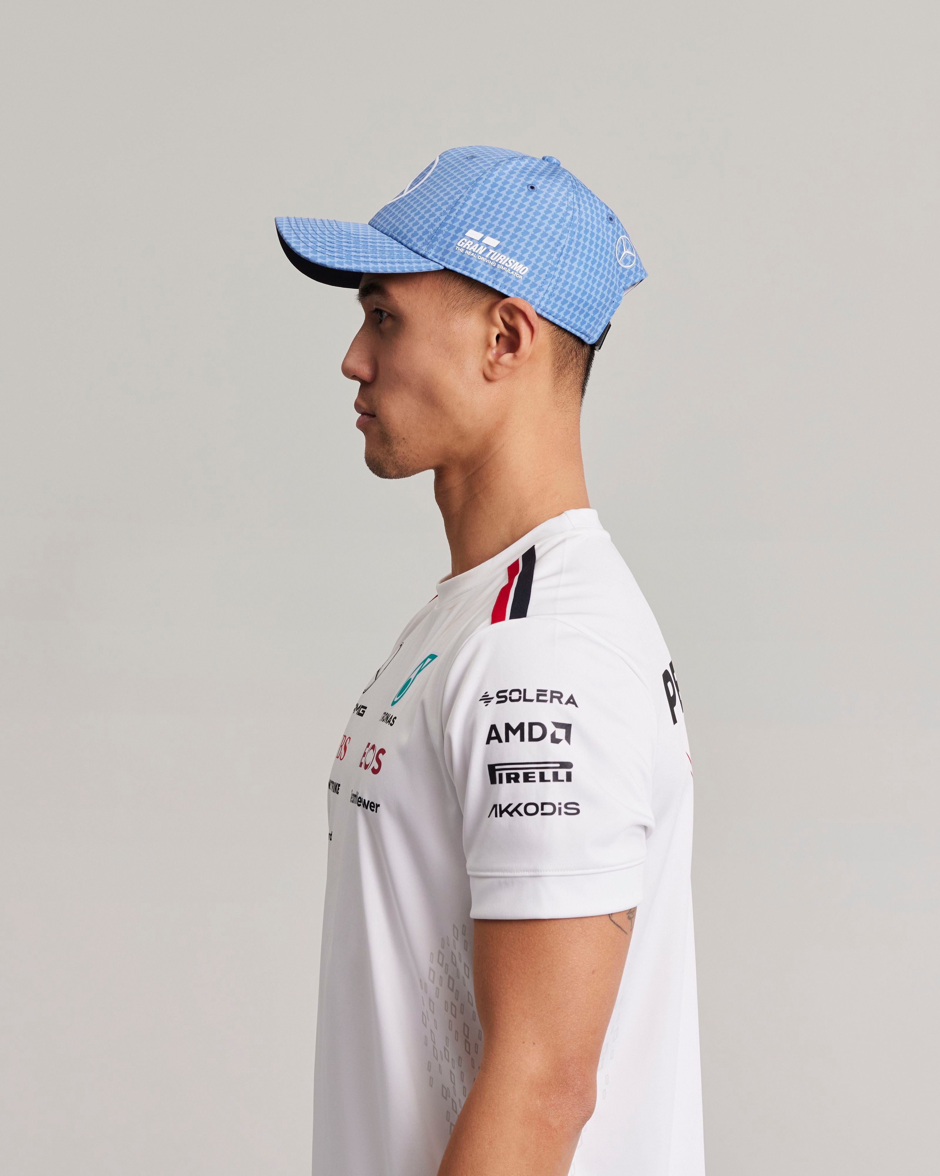 Lewis Hamilton 2023 Team Driver Cap Blue