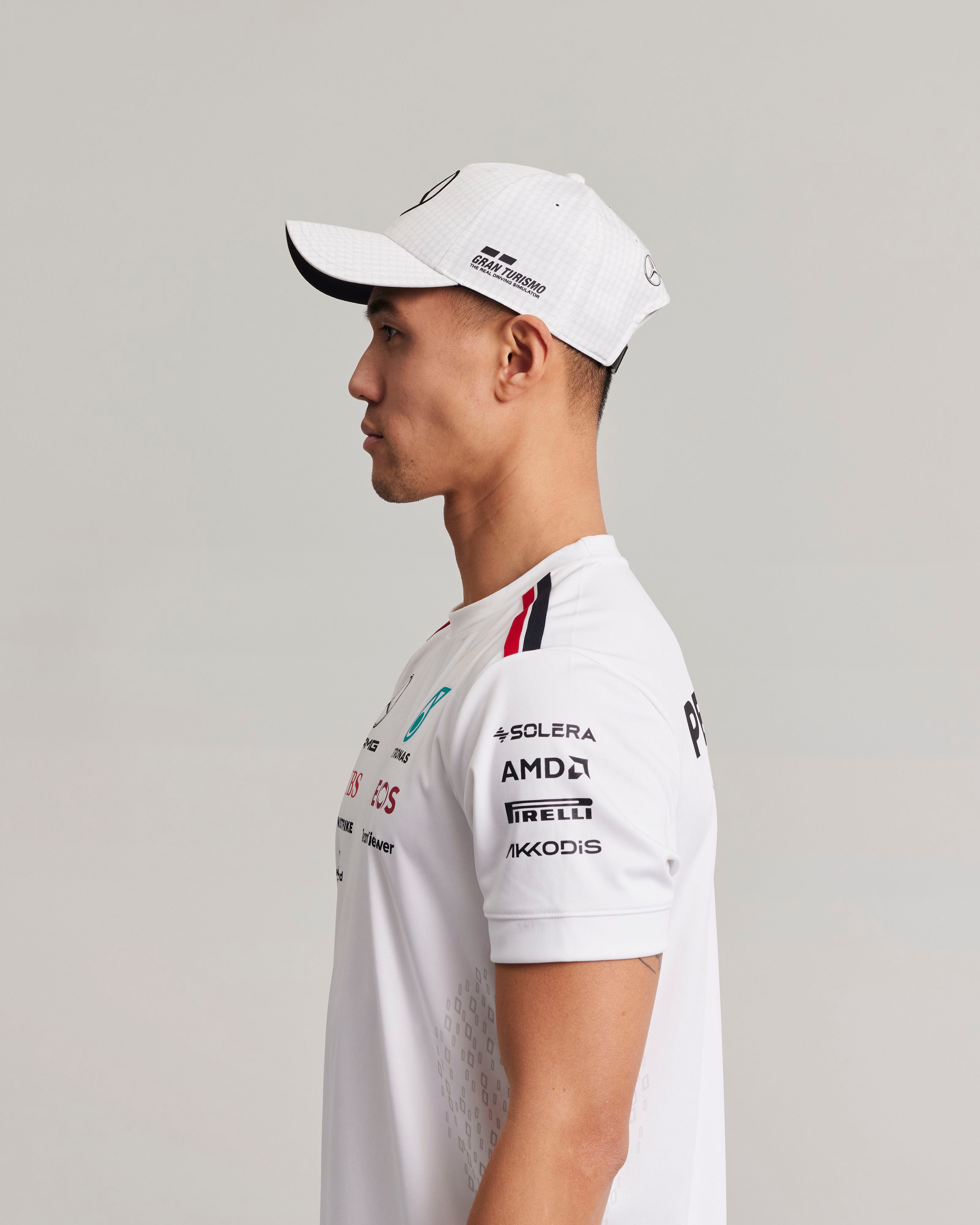 Lewis Hamilton 2023 Team Driver Cap White