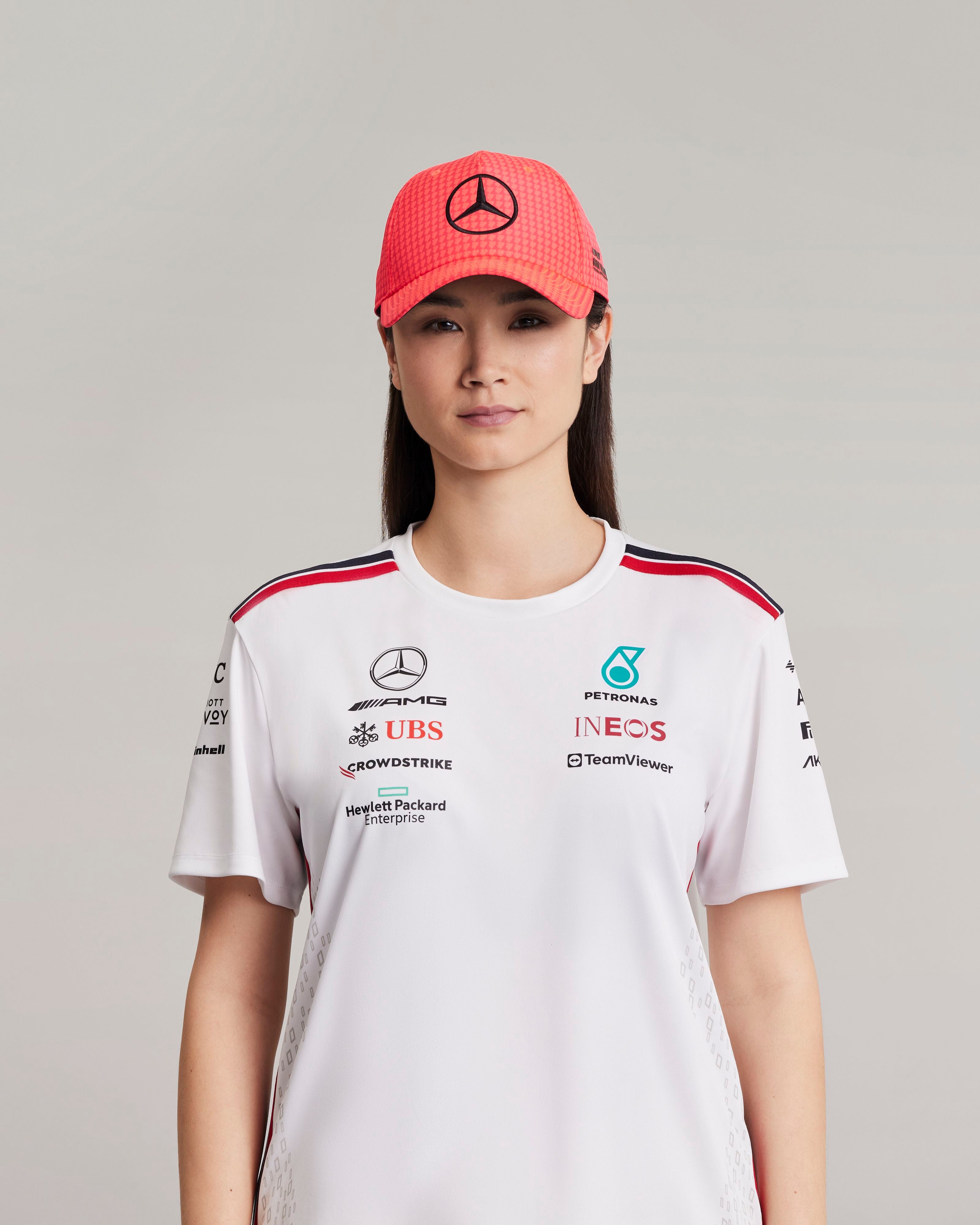 Lewis Hamilton 2023 Team Driver Cap Neon Pink