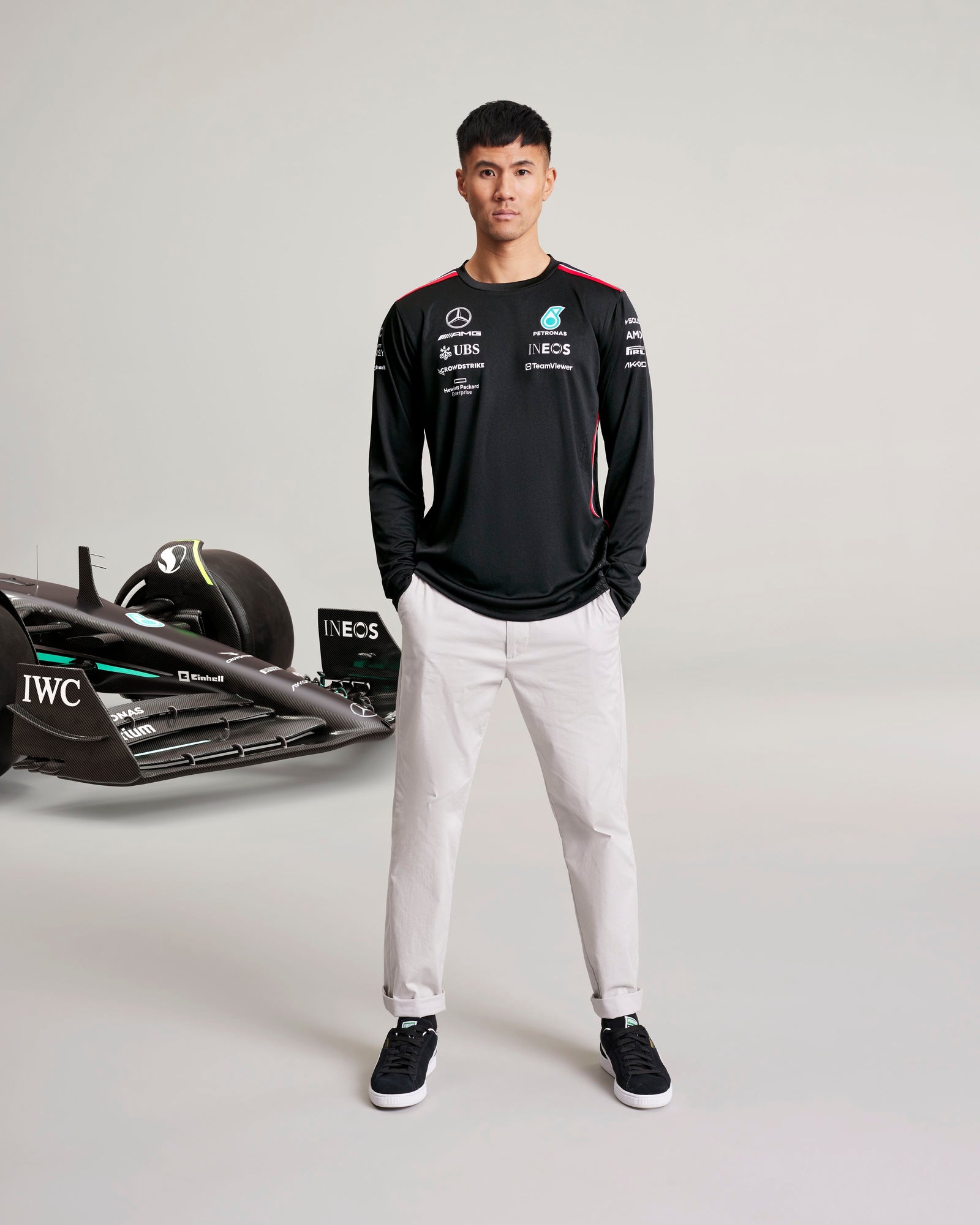 Veste imperméable Mercedes AMG Petronas 2021